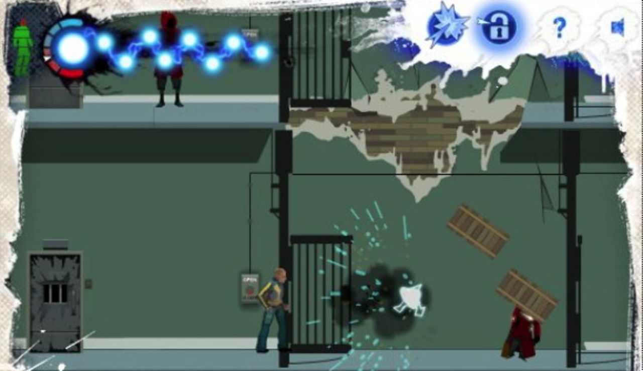 Spela inFAMOUS i flash