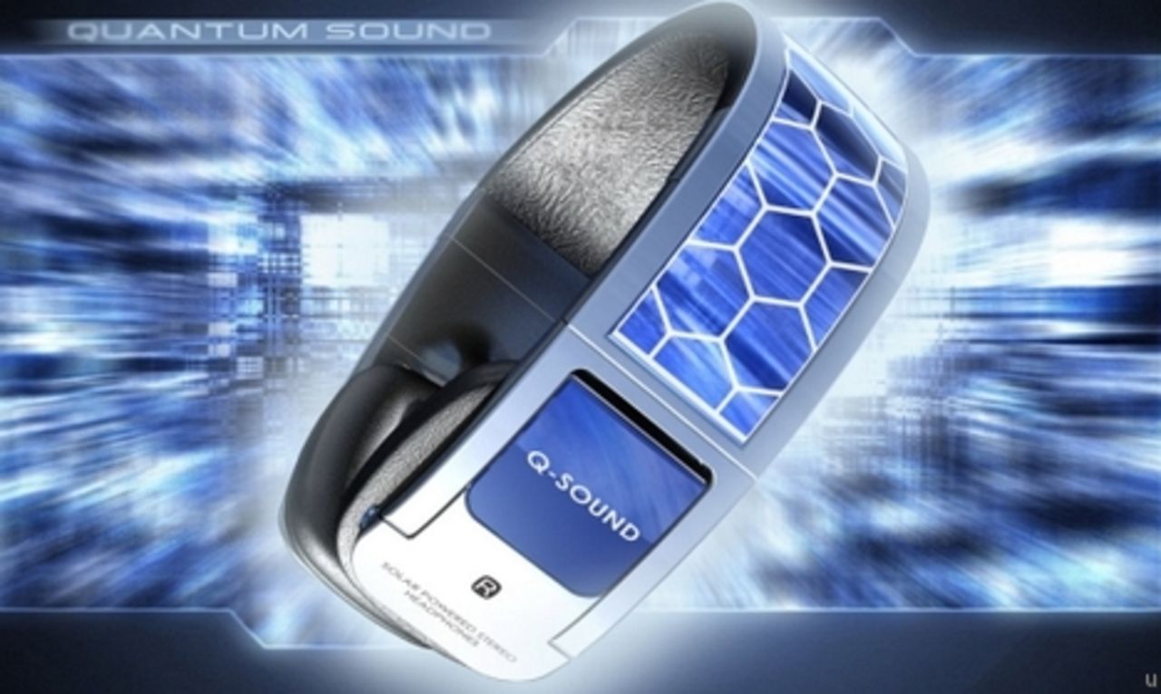 Hörlurar med solceller