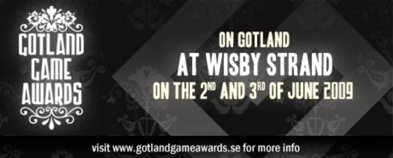 Gotland Game Awards 2-3 juni 2009