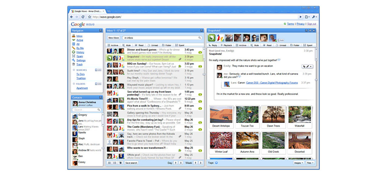 Google Wave - kommande tjänst från Google