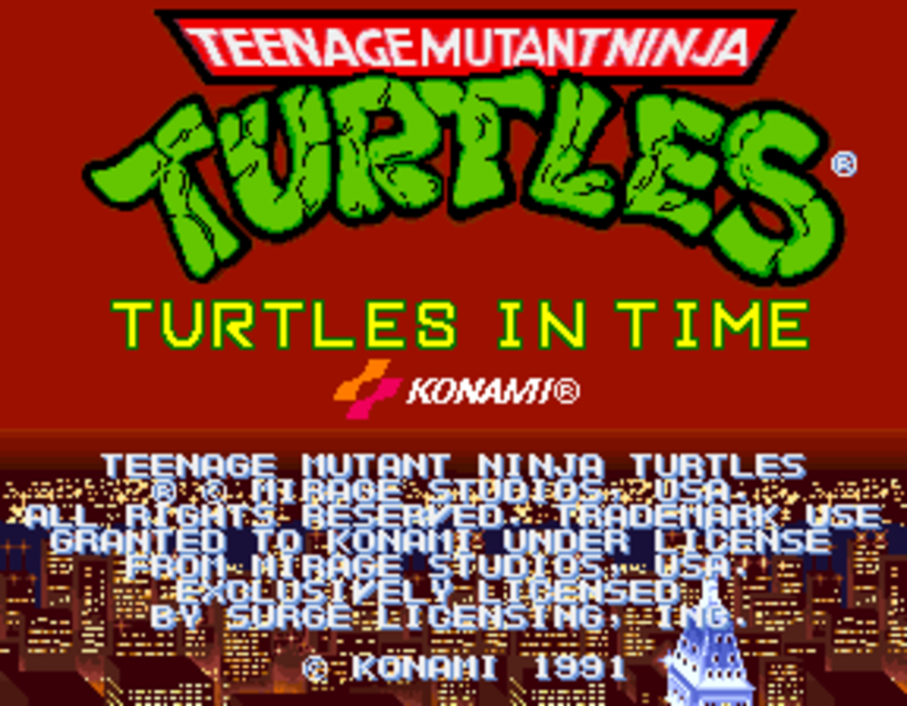 Releasedatum för Teenage Mutant Ninja Turtles: Turtles in Time Re-Shelled