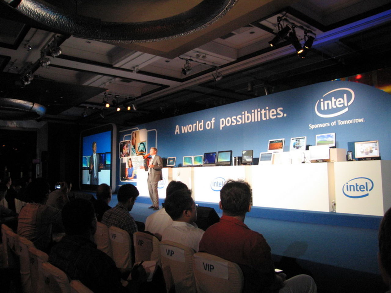 Intel pratar framtid