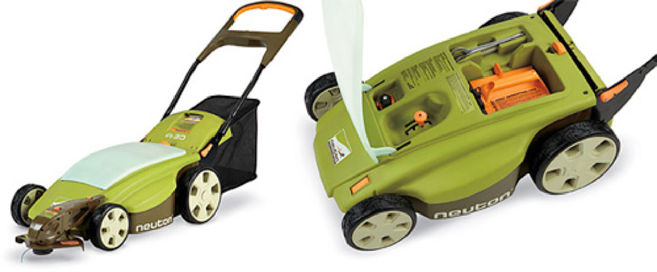 Miljövänlig gräsklippare