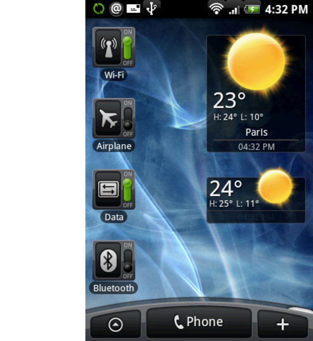 Bilder på HTC:s kommande gränssnitt Rosie