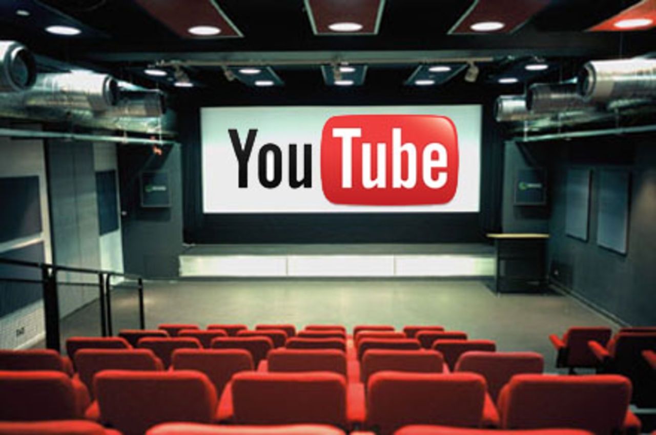YouTube börjar med filmpremiärer