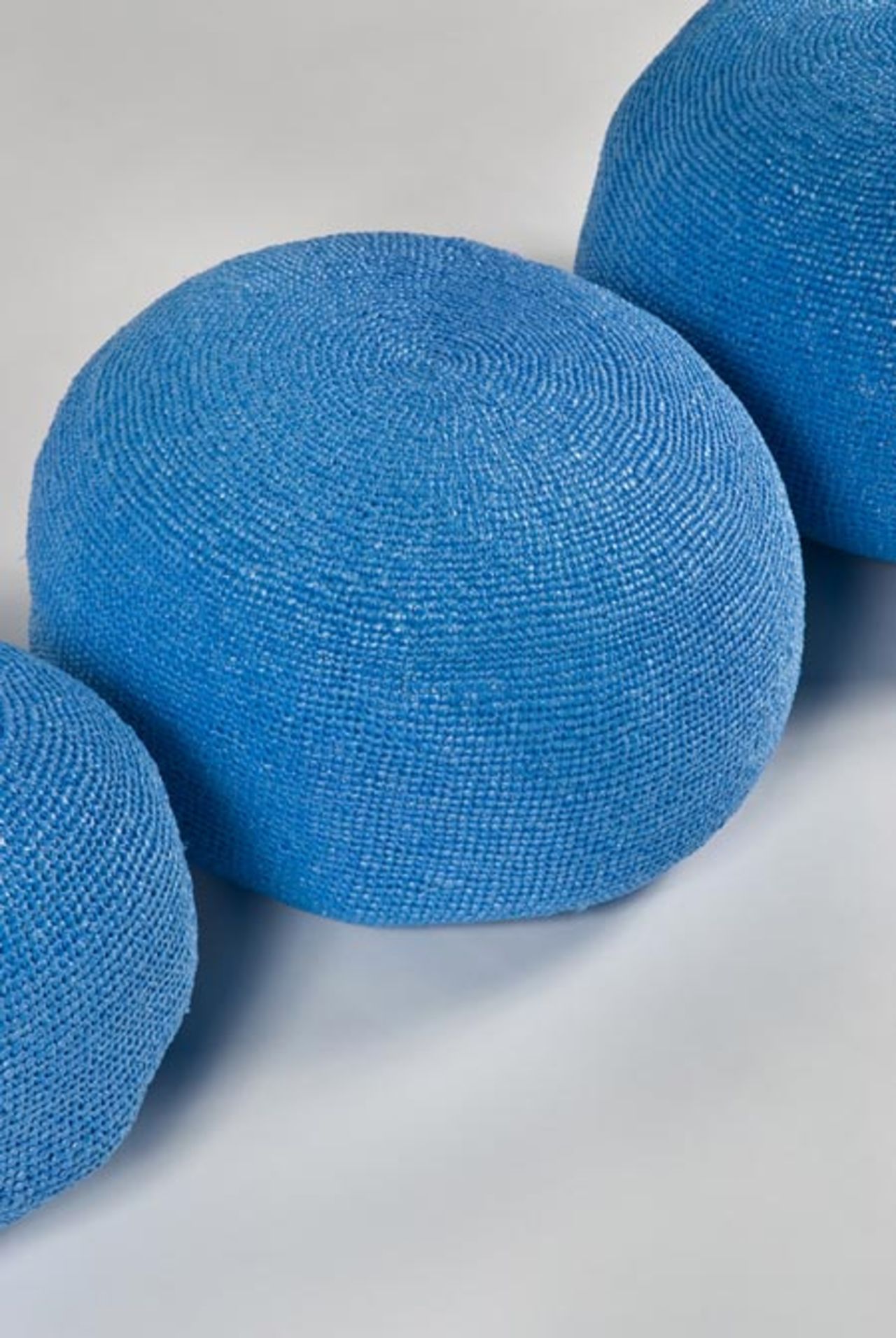 Återvunna plastpåsar blir sittpuffar