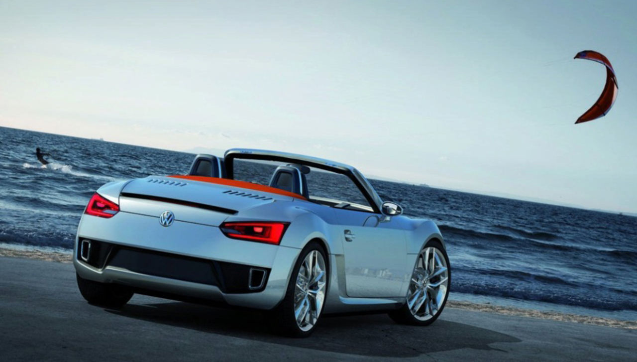 Fram och tillbaka om VW BlueSport Concept