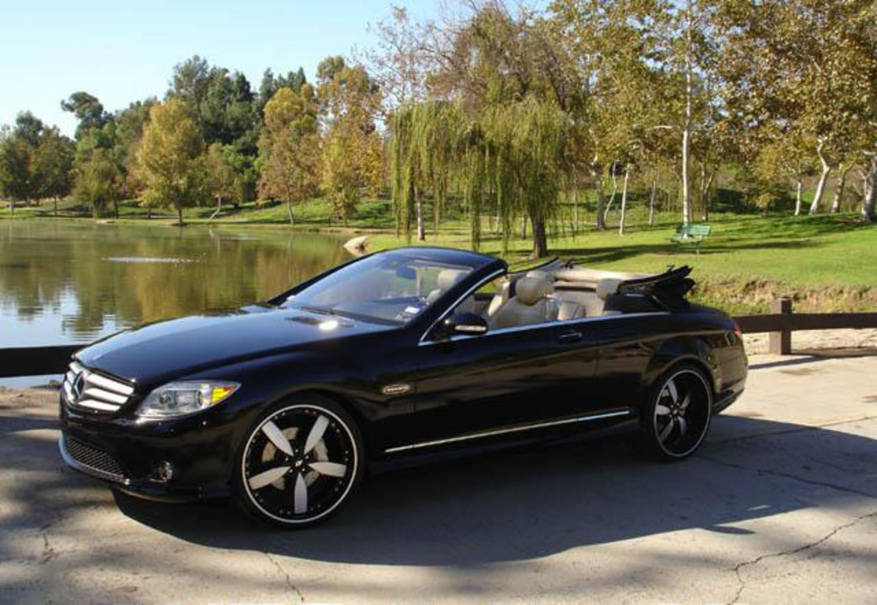 Mercedes CL som cabriolet