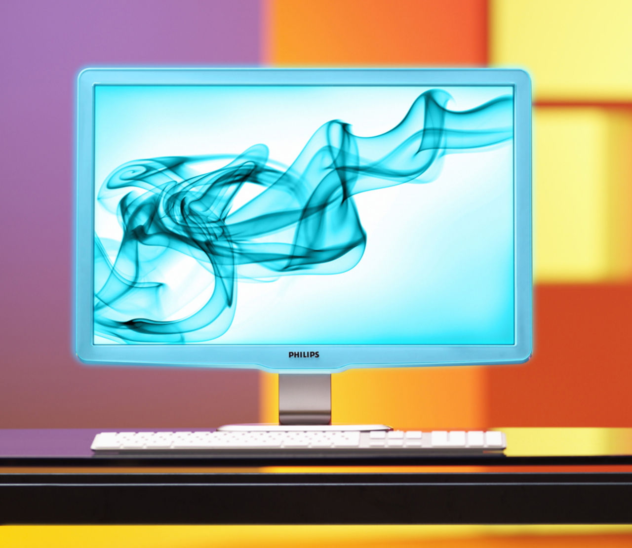 Philips LightFrame - upplyst skärm