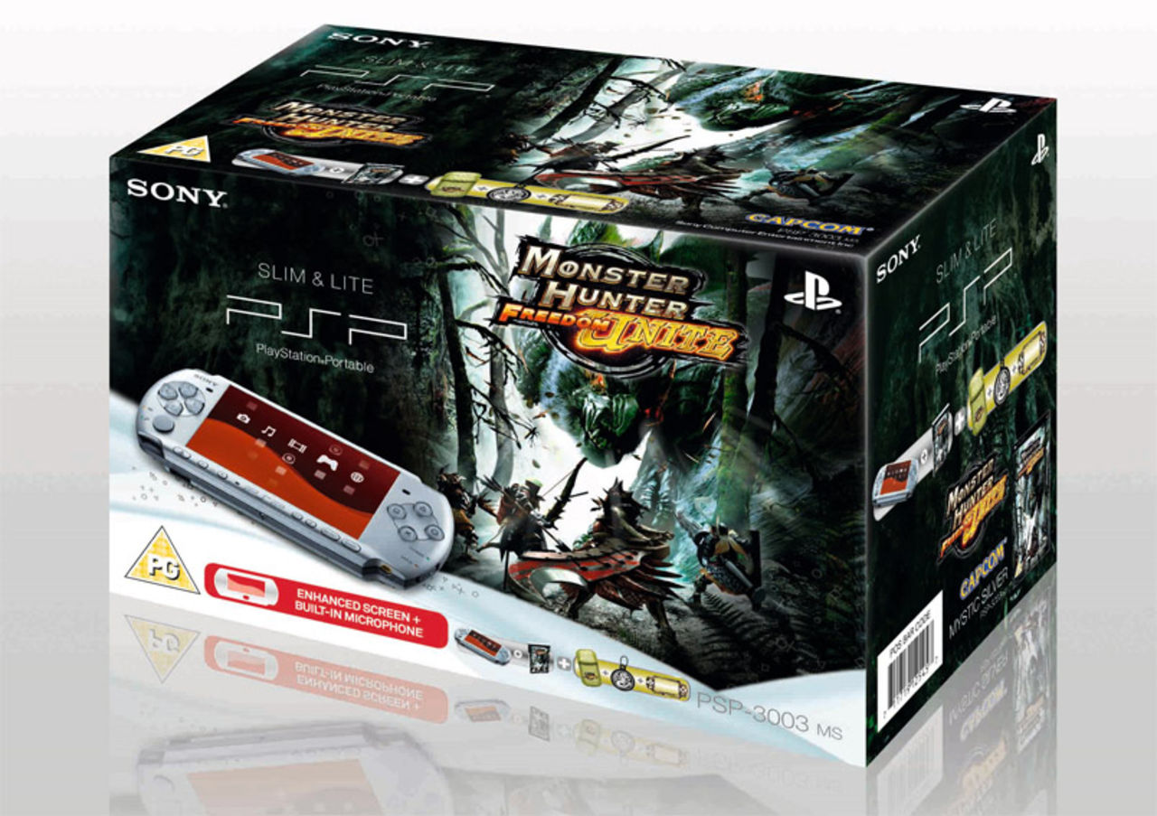 Monster Hunter Freedom Unite-bundle till Europa