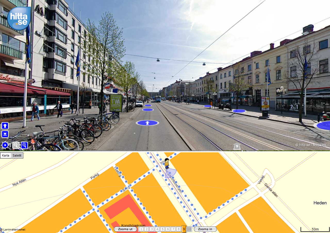 Nu kommer Hitta.se Gatubild till Göteborg och Malmö