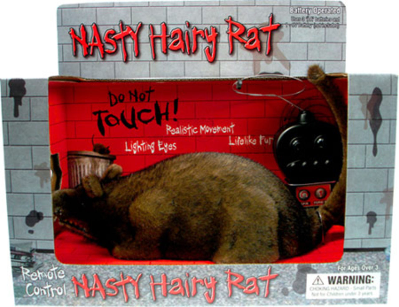 En radiostyrd råtta