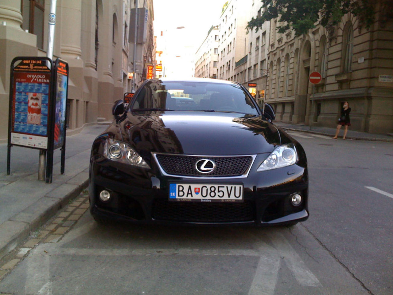 Lexus IS-F i Bratislava