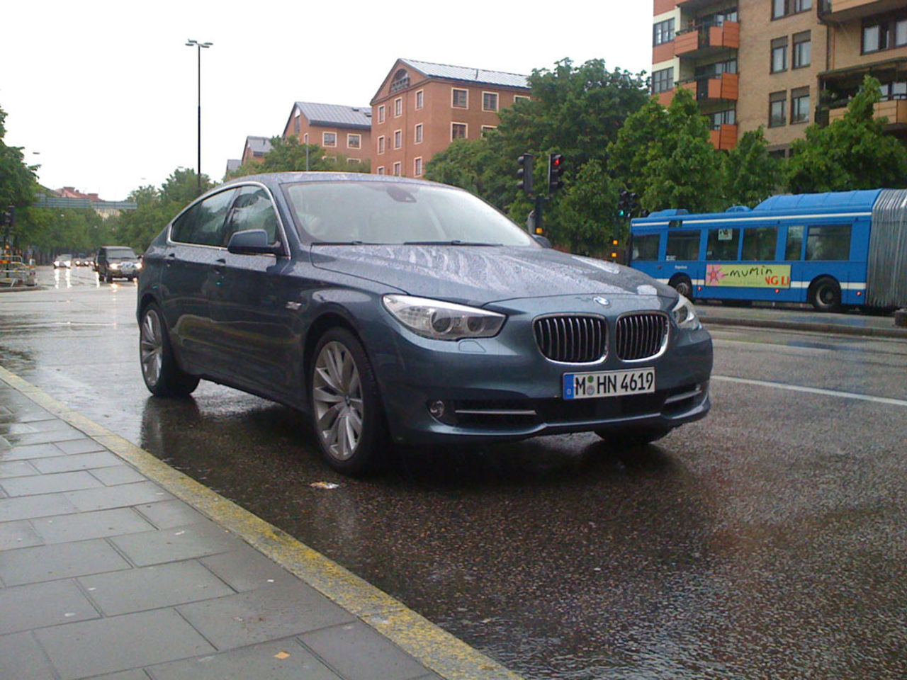 BMW 5-serie GT i Stockholm!