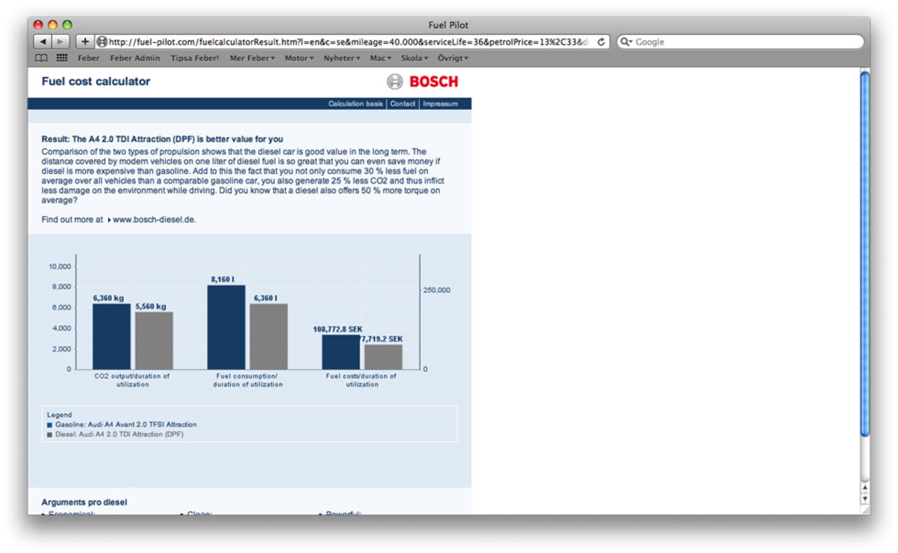 Svårt att välja mellan bensin eller diesel?