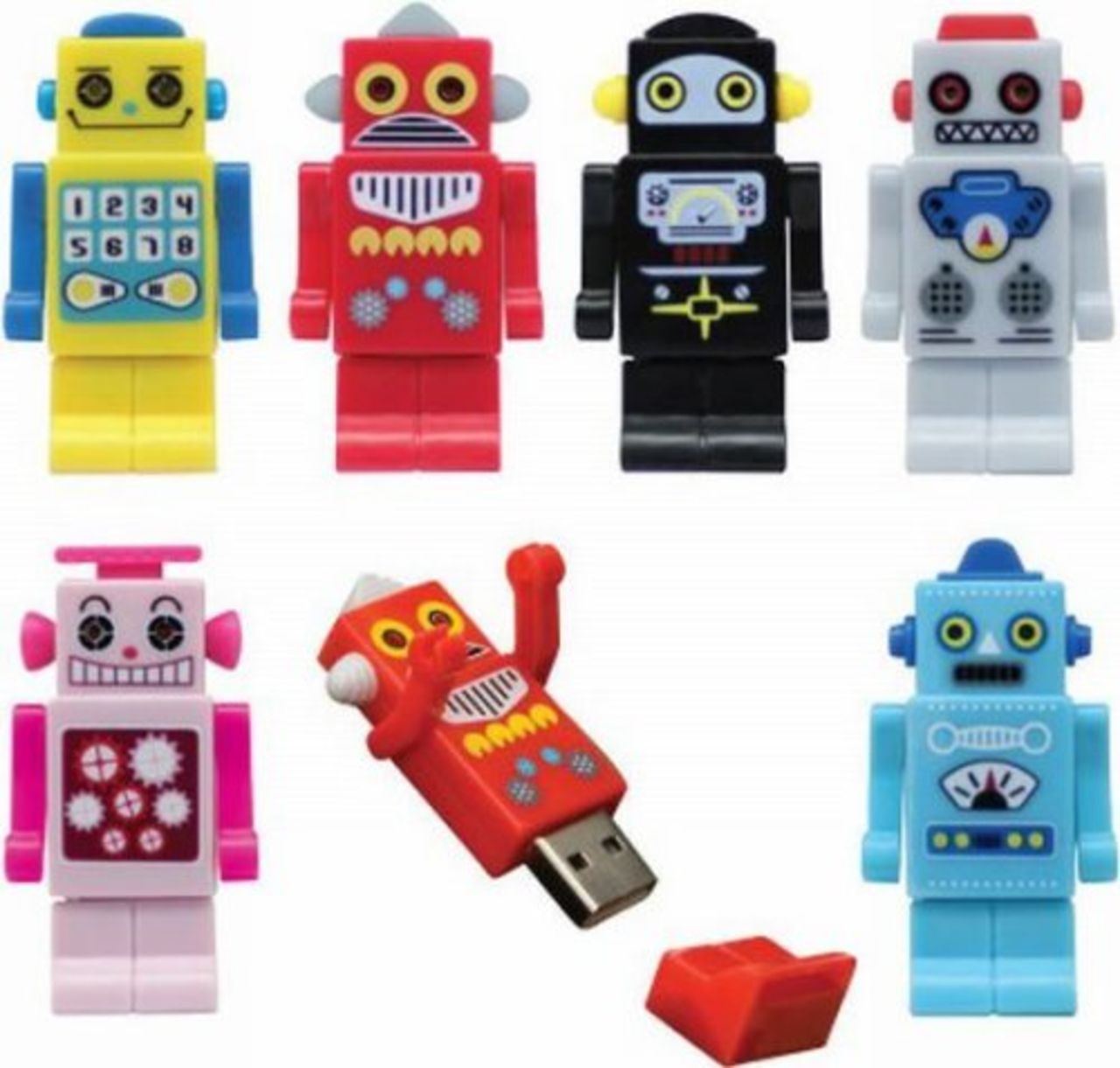 USB-minnen med personlighet