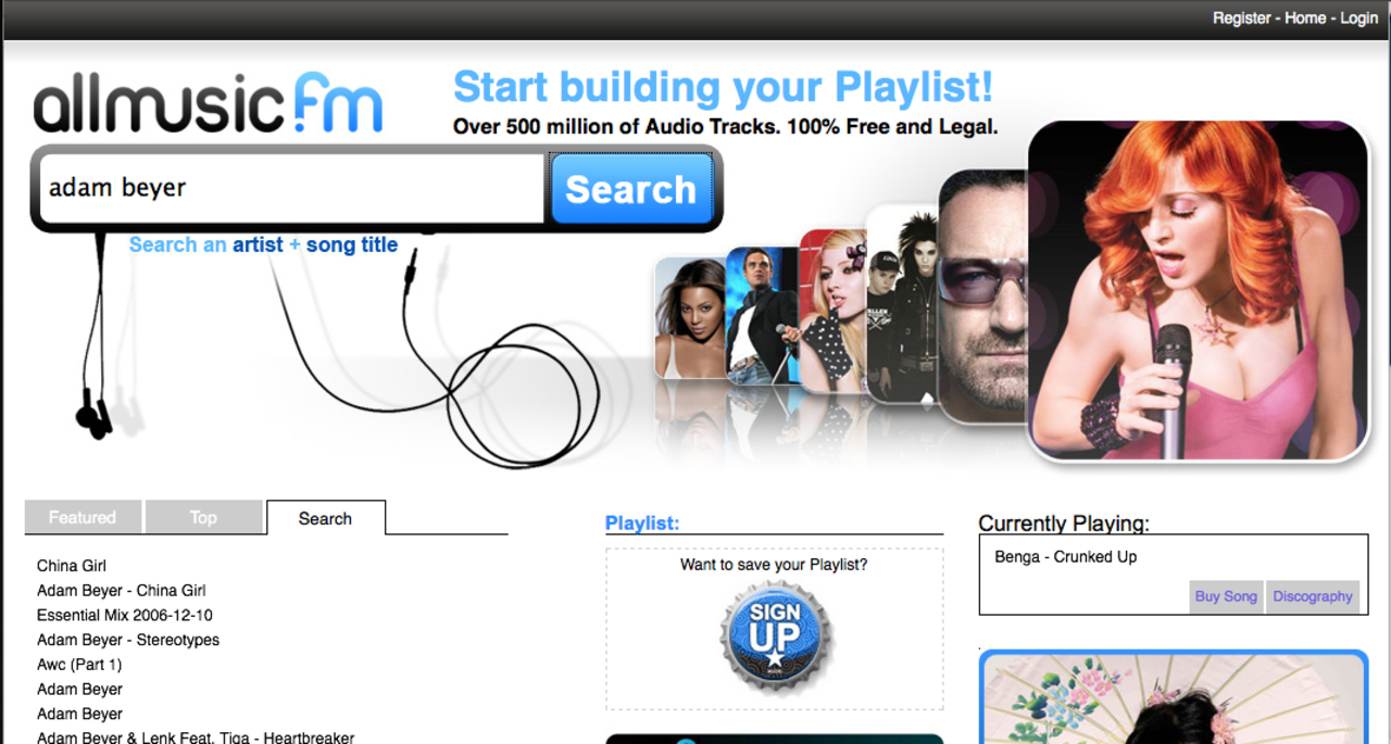 Allmusic.fm