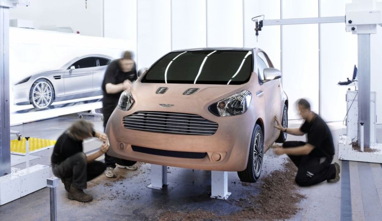 Toyota iQ + Aston Martin = Cygnet Concept