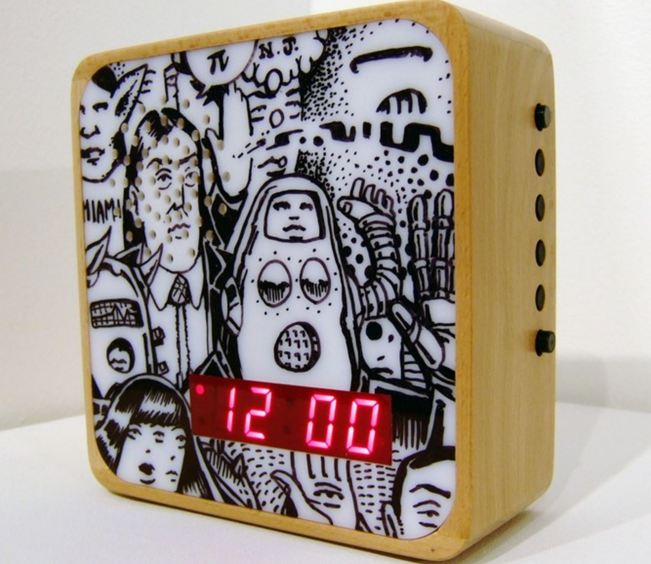 Låt en konstnär måla din klocka...