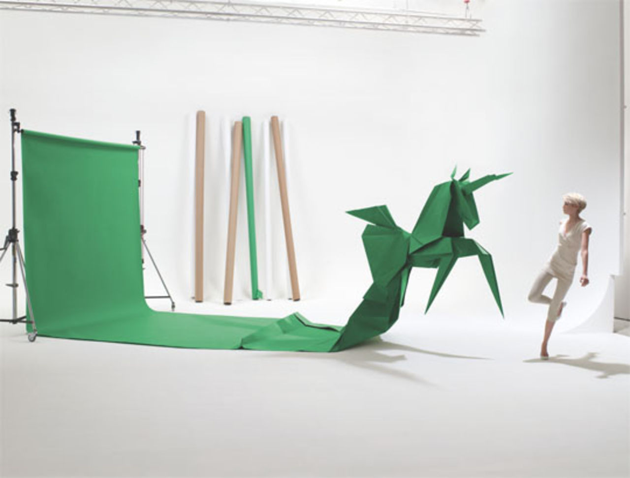 Papperskonst på hög nivå...