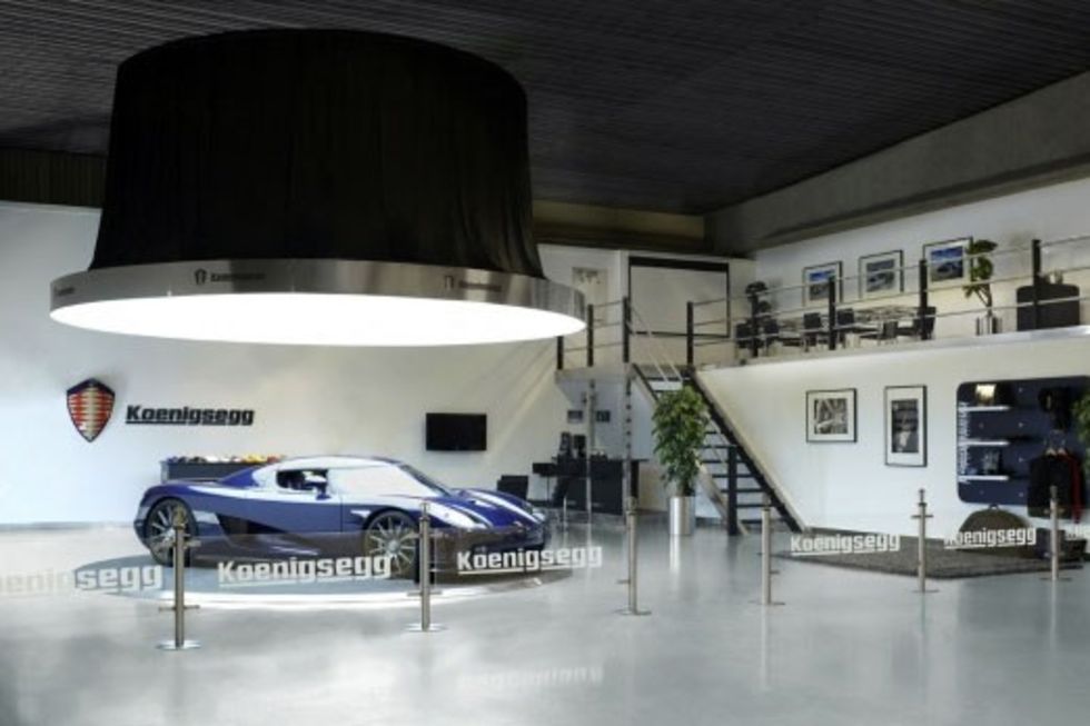 Koenigsegg har öppnat showroom i Ängelholm