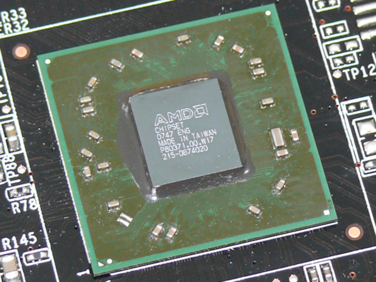 Information om grafiken i AMDs RS880-chipset