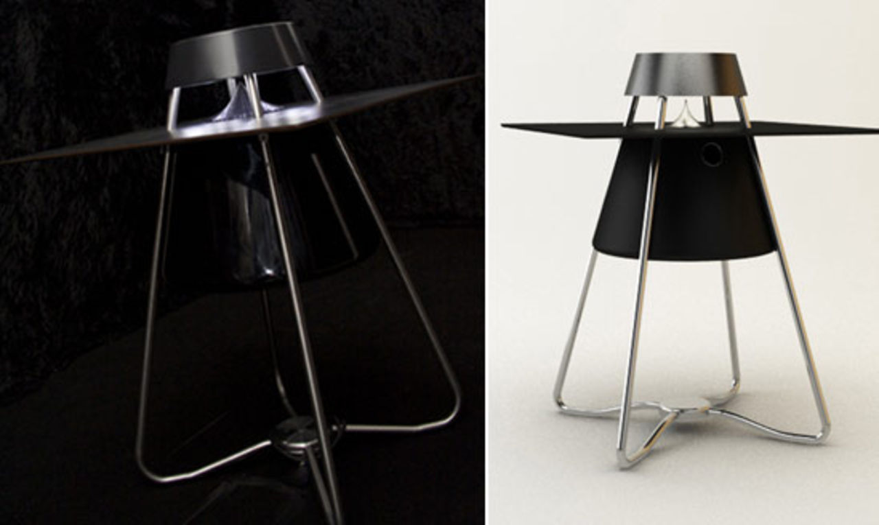 Bordet som är en högtalare