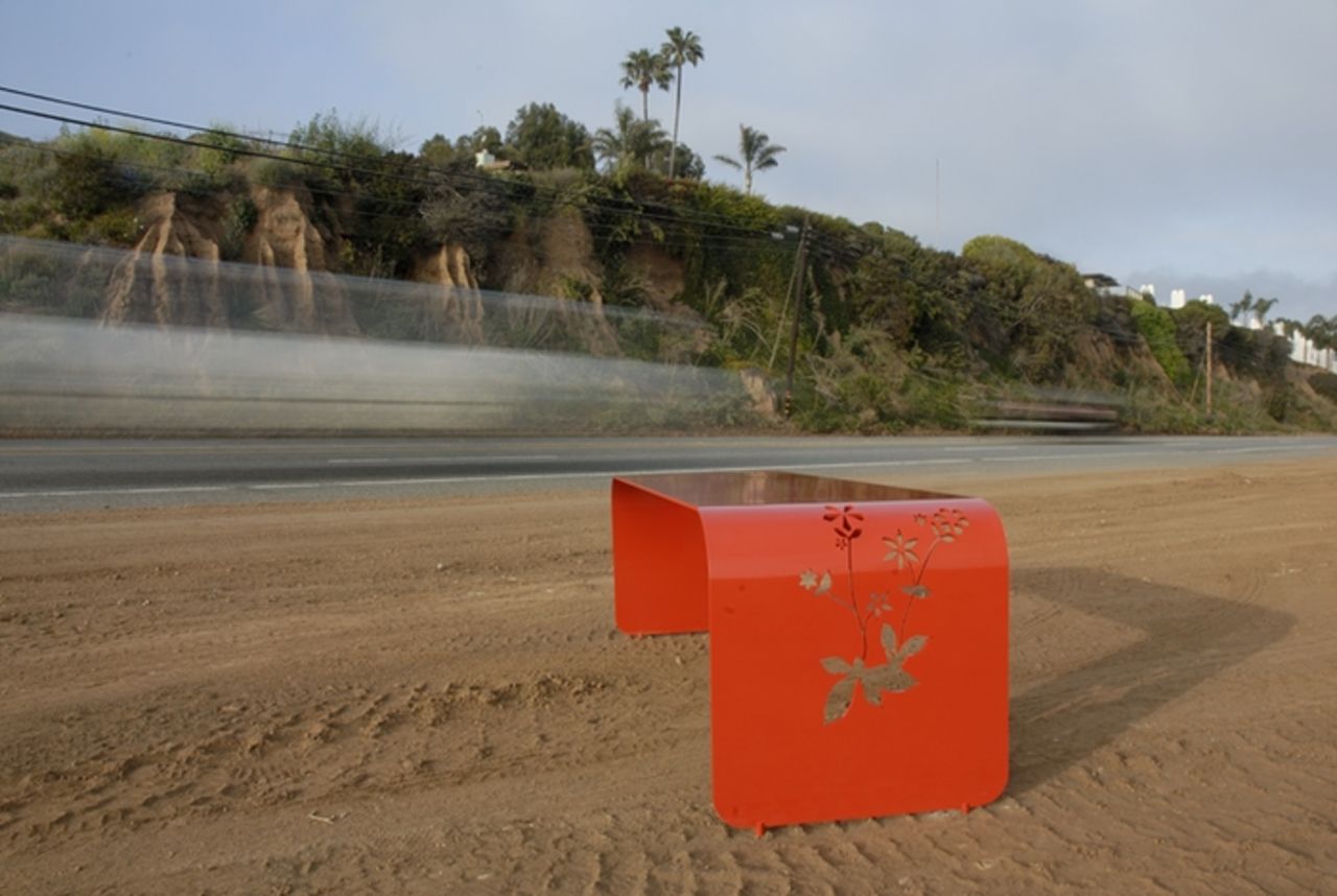 Härlig bänk från Dwell