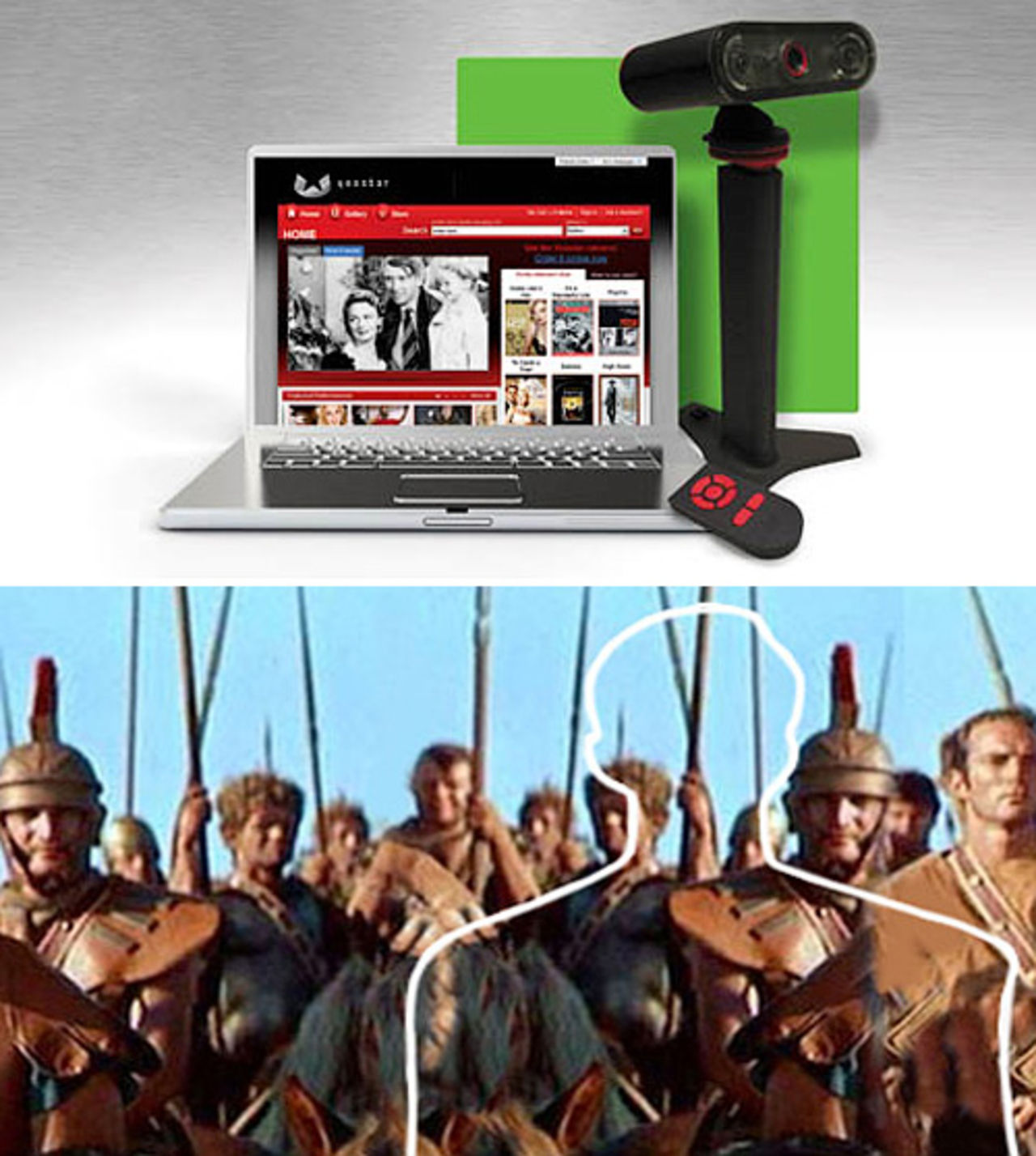 Yoostar - som karaoke fast med film