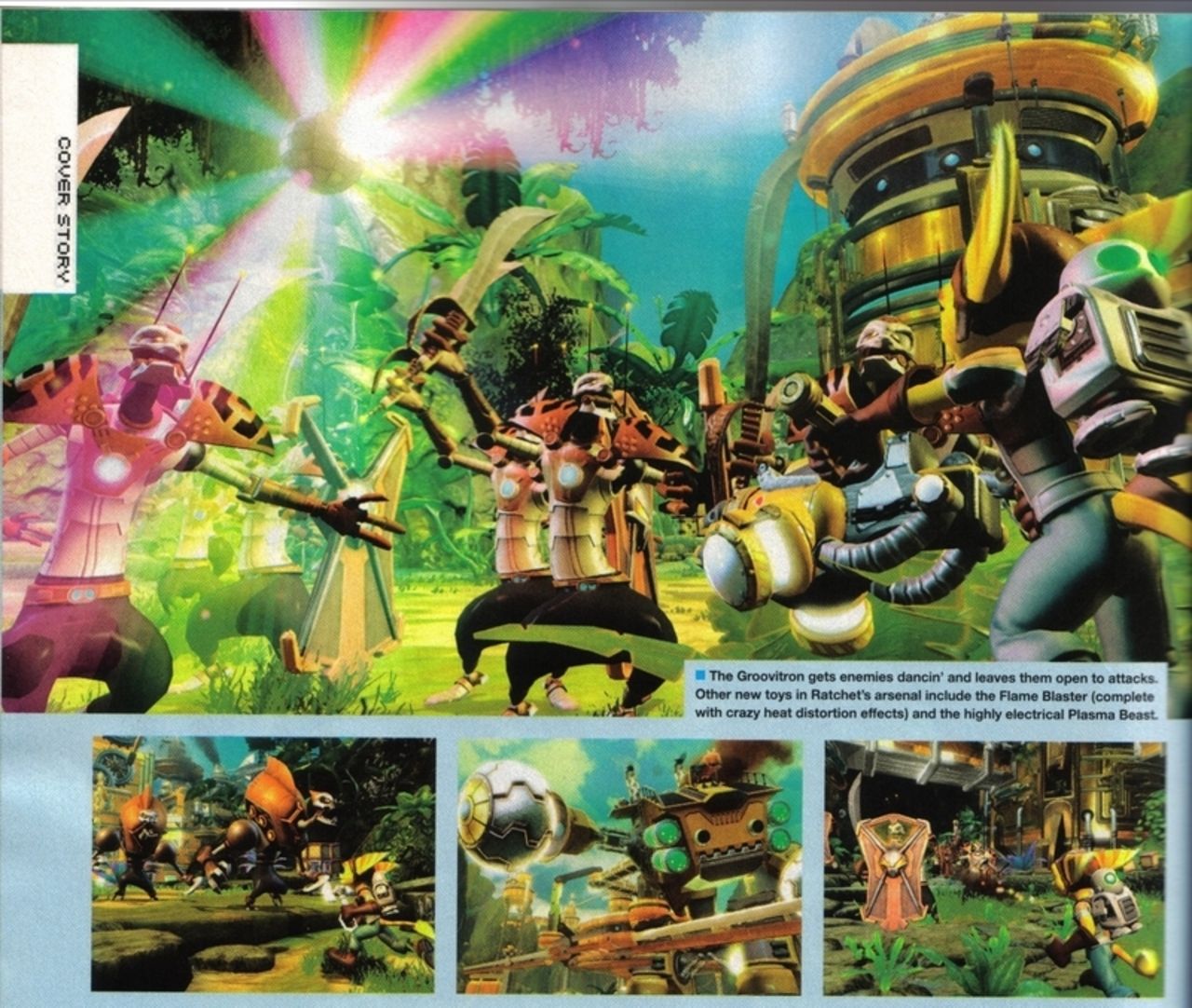 Första bilderna från Ratchet & Clank Future: Tools of Destruction