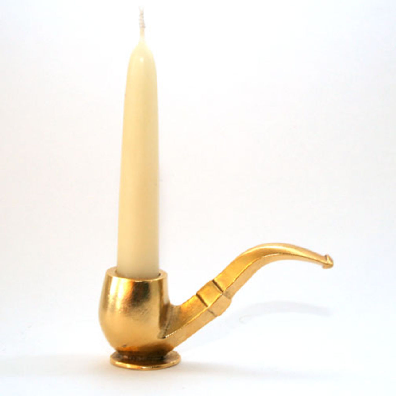 En pipa som ljusstake