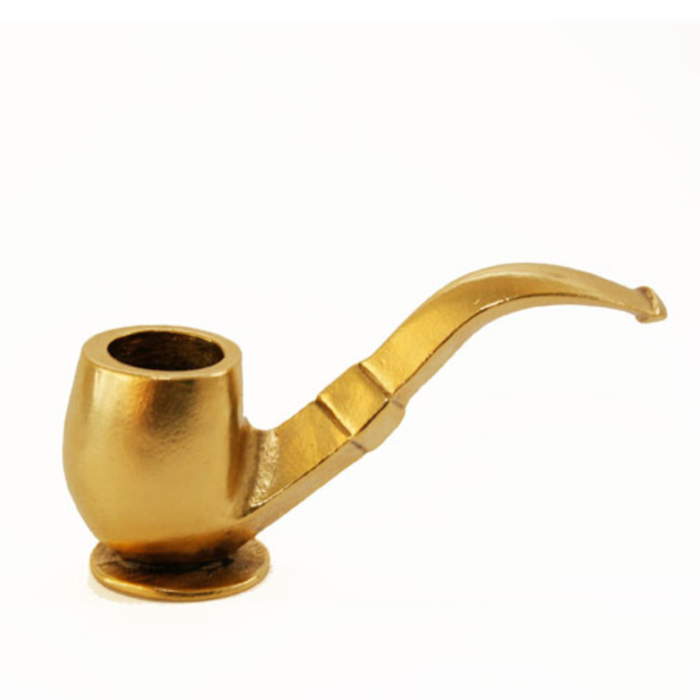 En pipa som ljusstake