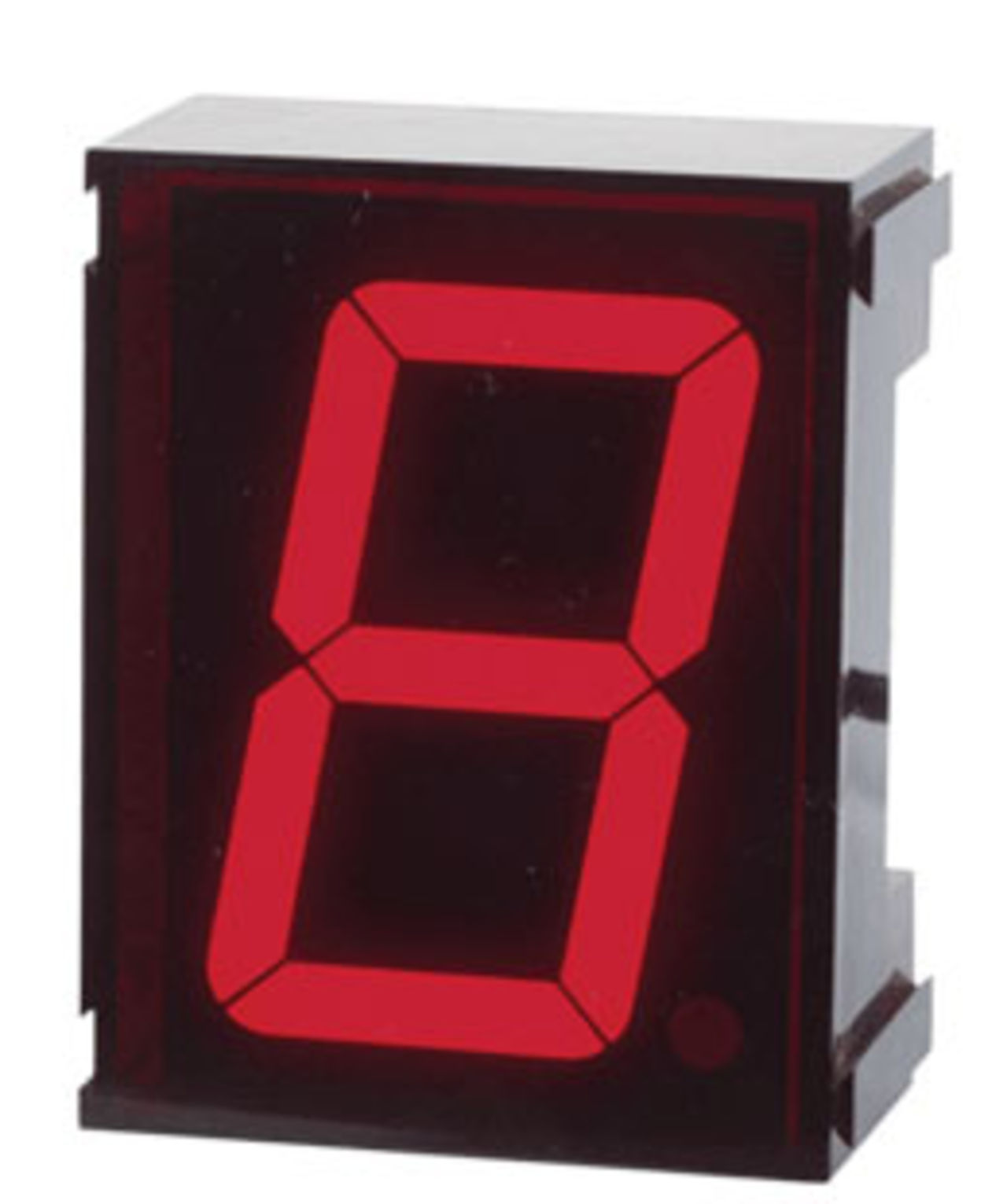 Jumbo Single Digit Clock