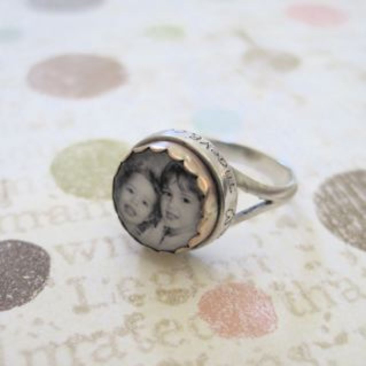 Ring med foto