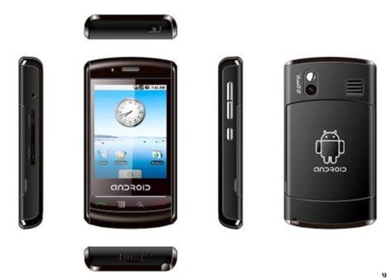 Androidtelefon släpps i Kina