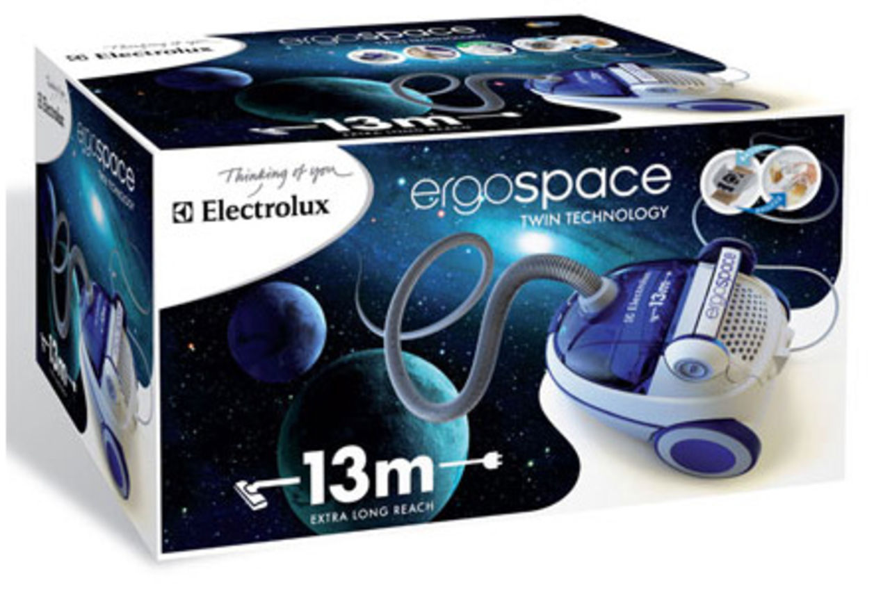 Electrolux ut i rymden