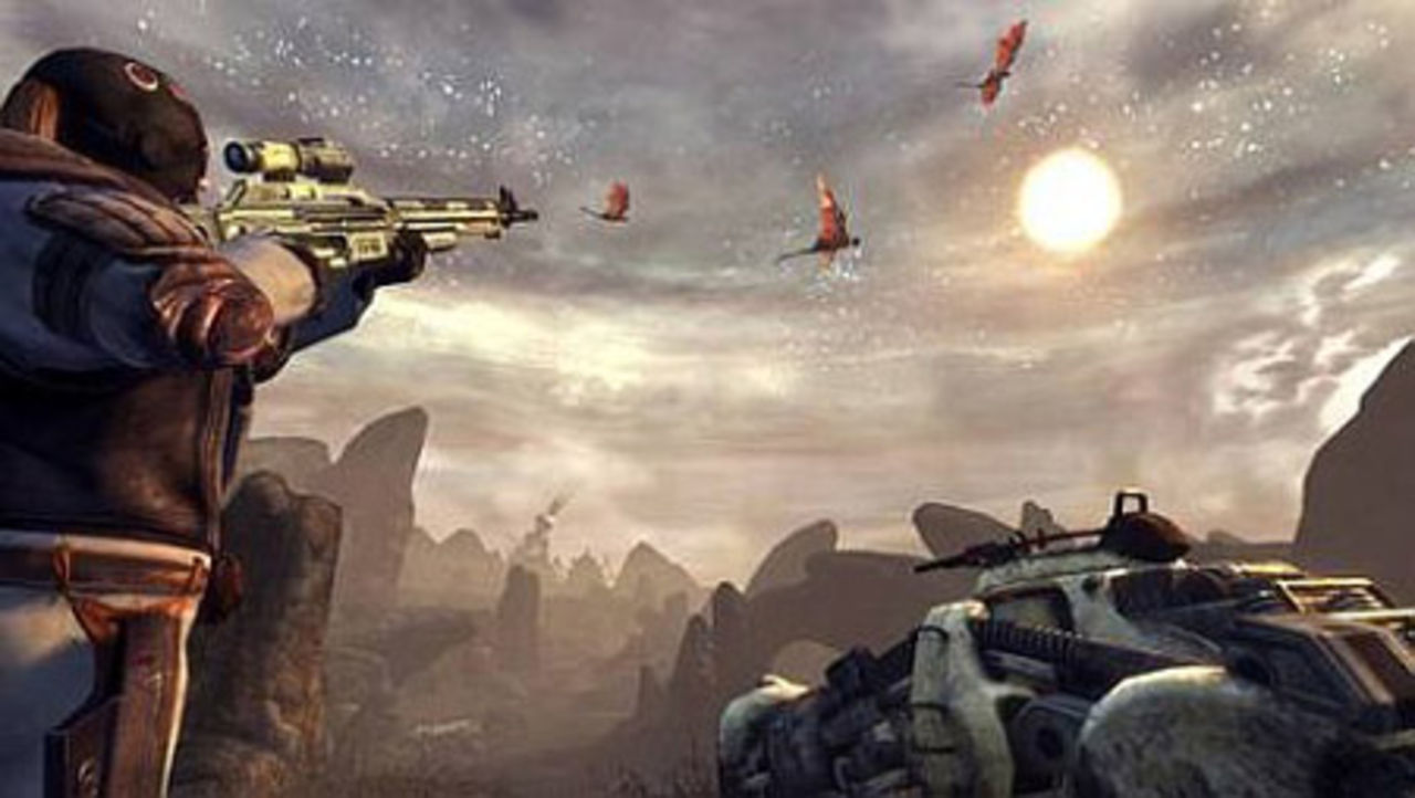 MÅNGA vapen i Borderlands