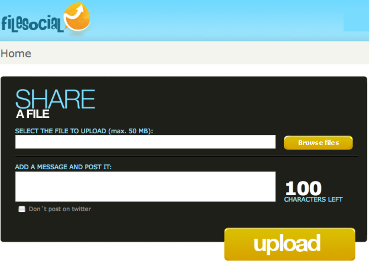 FileSocial - dela med dig av filer