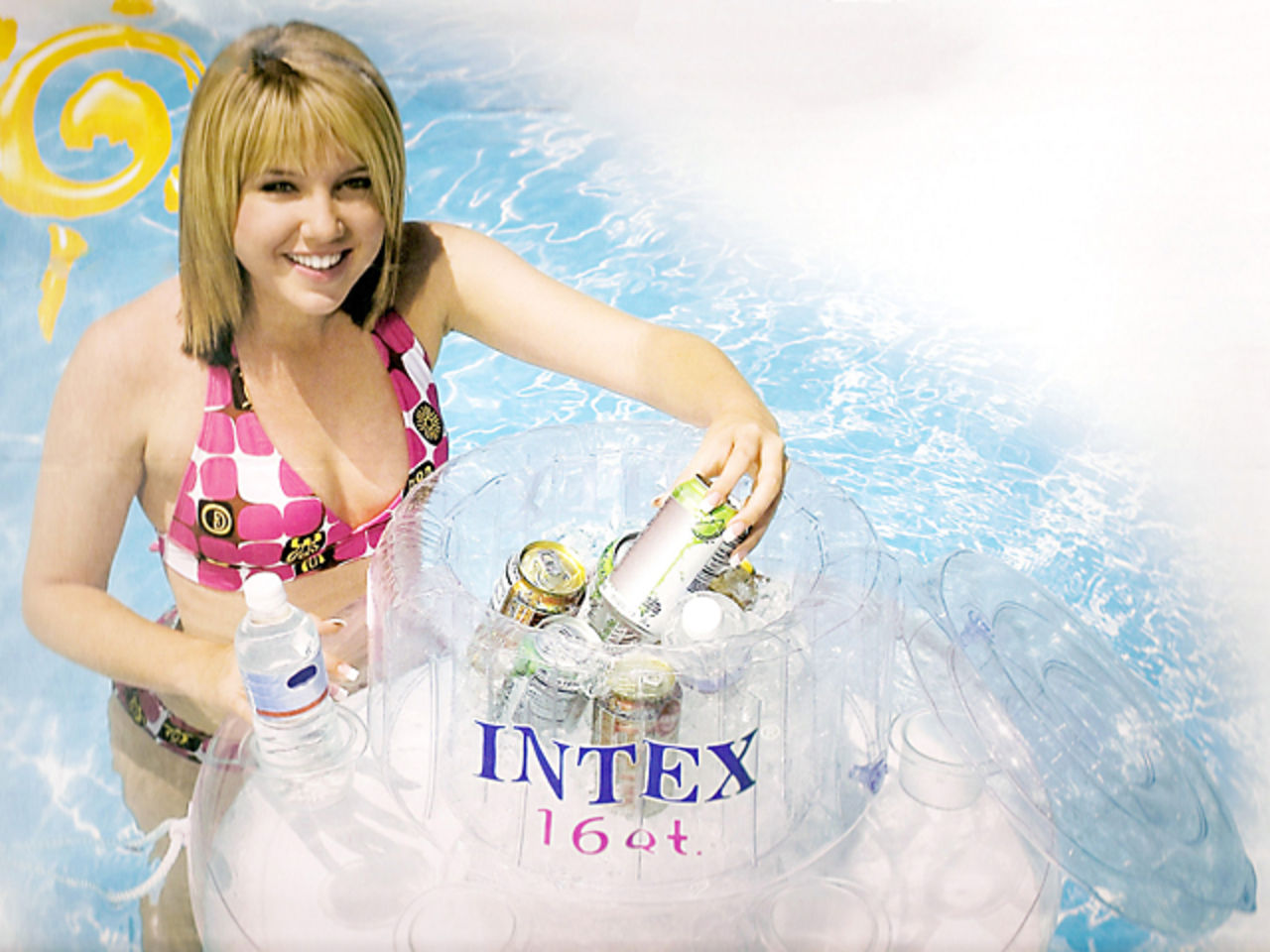 Drickakyl till poolen