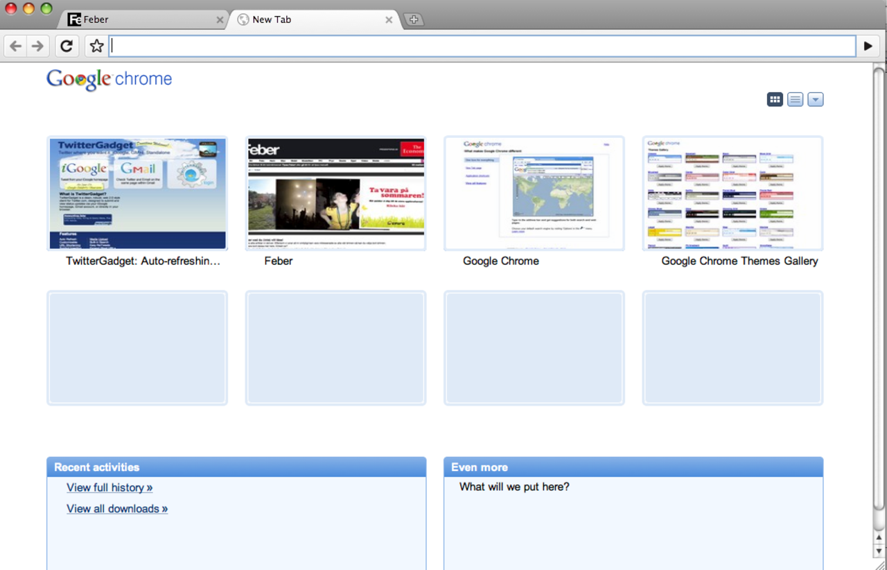 Google Chrome för Mac