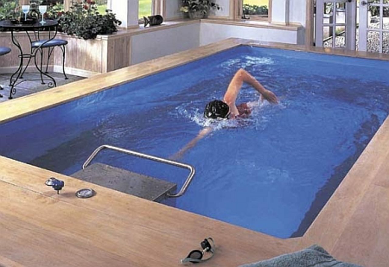 Simma dig i form i den ändlösa poolen