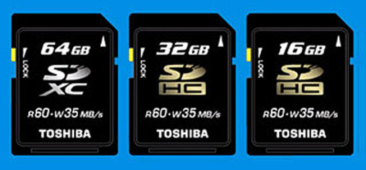 SDXC-minnen från Toshiba