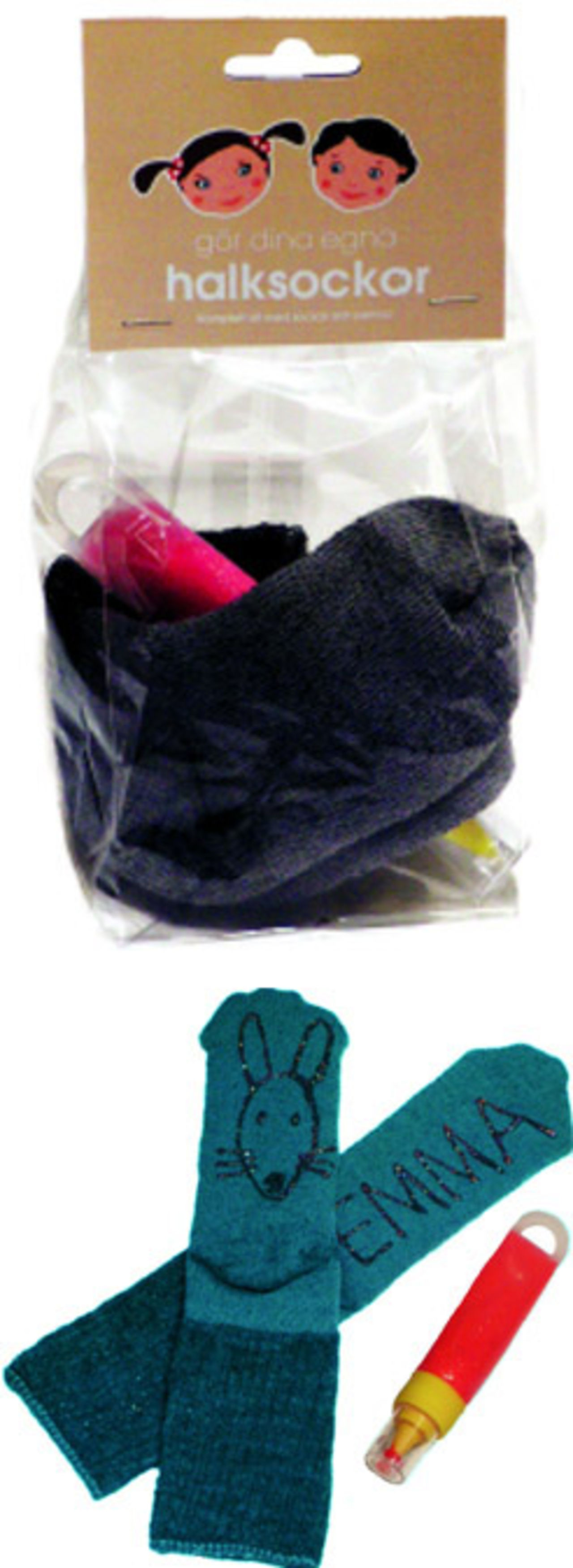 Designa dina egna halksockor