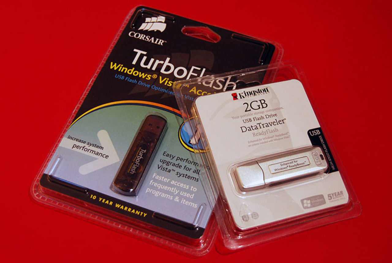 Minitest av ReadyBoost-minnen