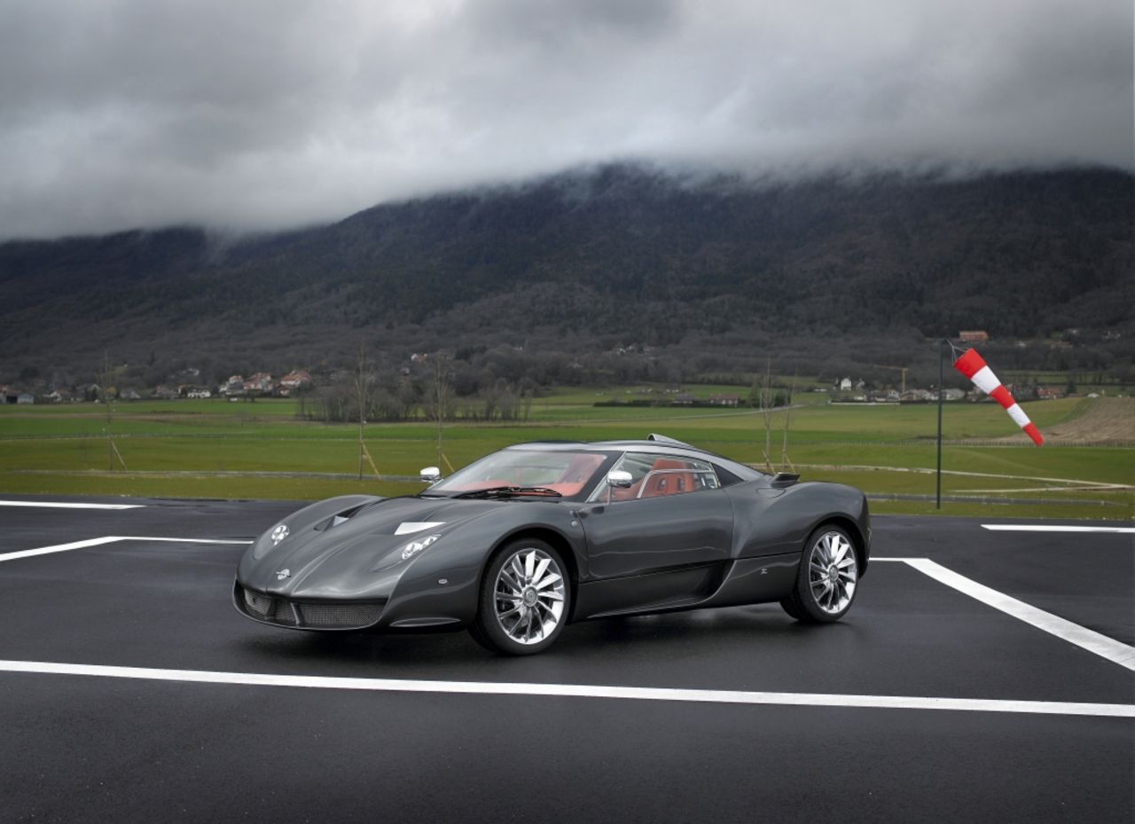 Spyker C12 Zagato – fiskbilen har premiär i Genève