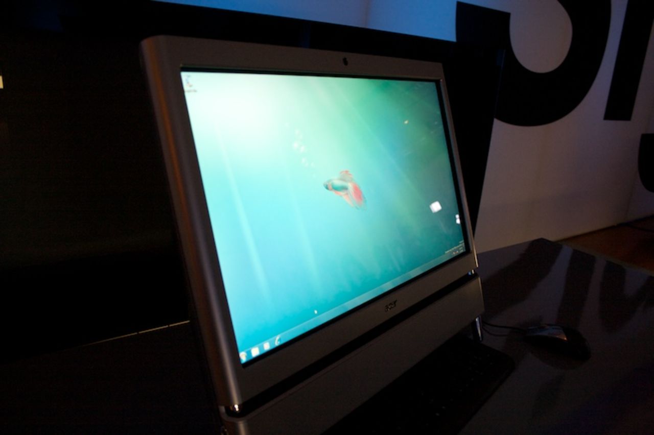 Acer släpper touch-produkter samtidigt som Windows 7