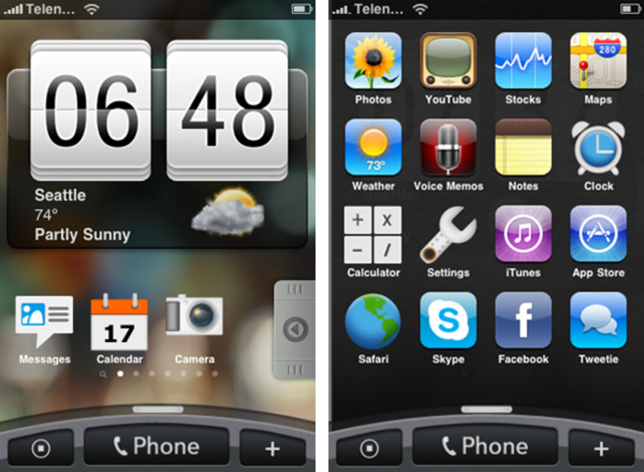 HTC Sense på iPhone