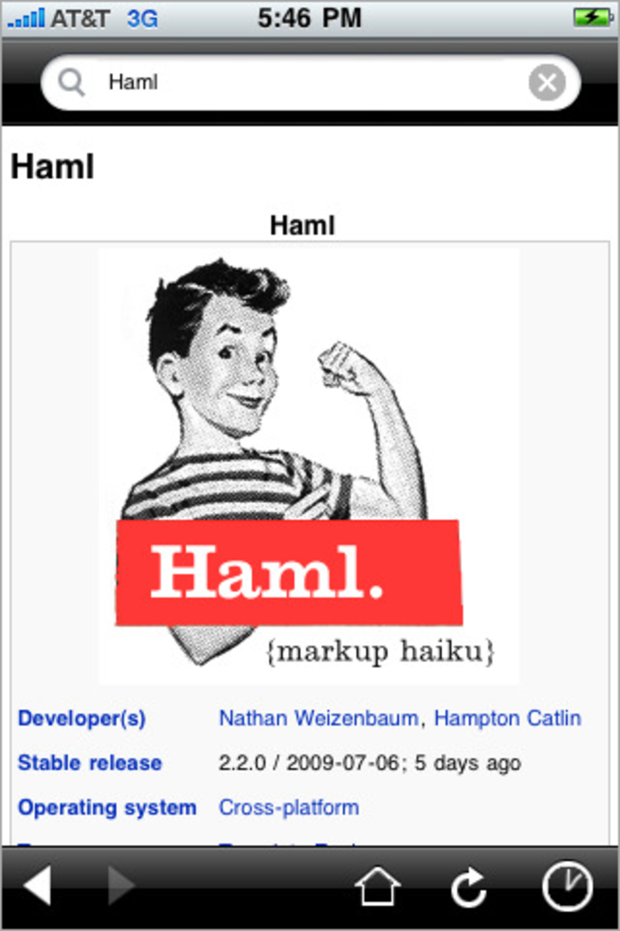 Officiell Wikipedia-app