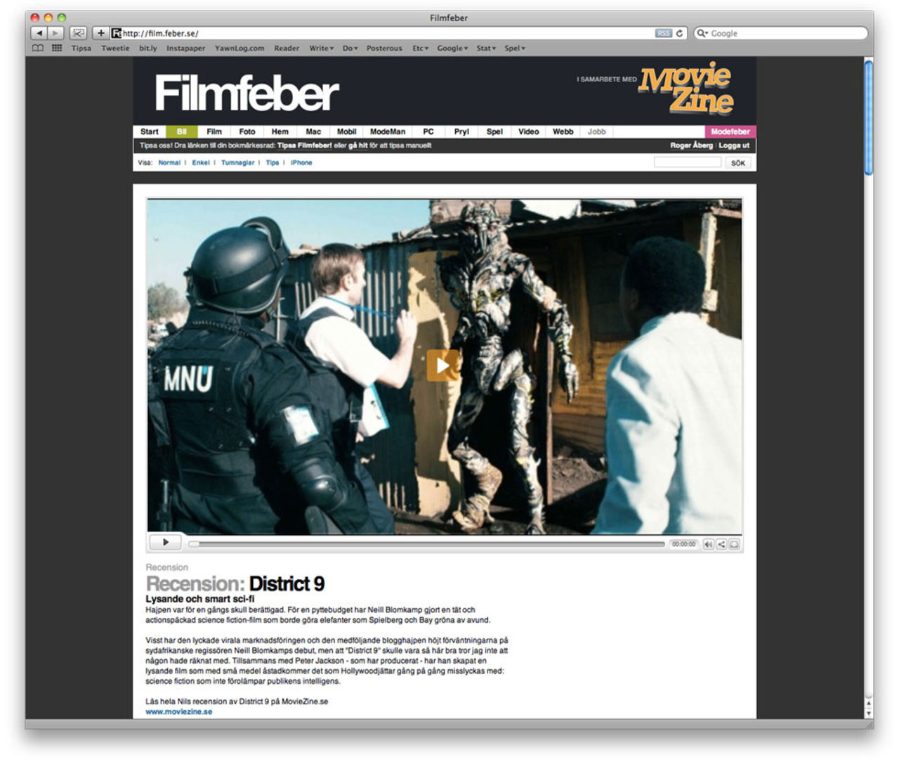 Premiär för film på Feber!