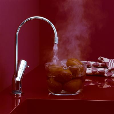 kokande vatten ur . | Feber / Pryl